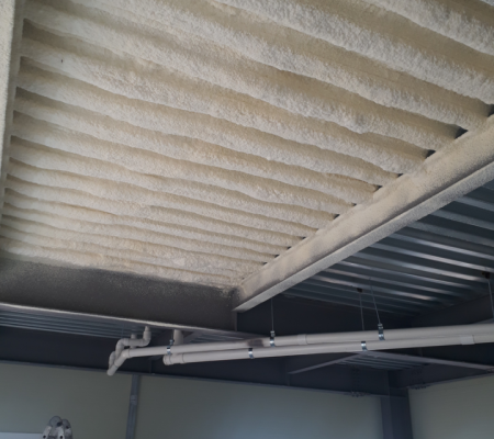 김포 창고건물 신축현장, 골데크 결로 방지의 혁신 – 수성연질폼 시공