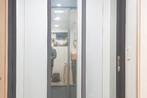 위례신도시 자연앤 센트럴 자이 슬림 3연동 중문 시공 후기 현관인테리어의 완성