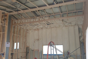 안양 이동식주택 준불연 경질우레탄폼 시공사례 – 단열성능·화재안전 해결