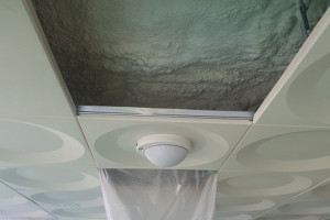 수원 상가 주차장 천장 경질우레탄폼 단열시공 – 냉난방비절감 효과 극대화!