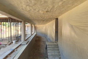 신축 필로티 단열은 경질우레탄폼이 정답입니다 (오산 시공사례)