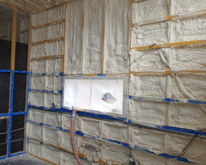 용인 남사면 목조주택 준불연우레탄폼 …