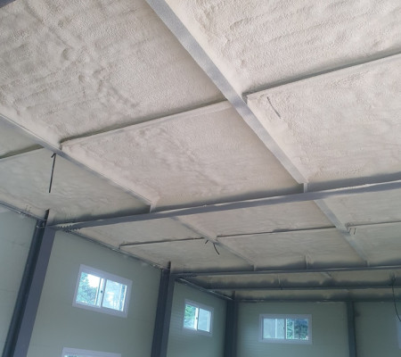 데크플레이트 단열공사 제대로 하는 방법 | 안성 우레탄폼 단열 시공사례