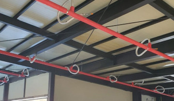 평택 산업단지 샌드위치판넬 공장 | 3층 최상층 평데크플레이트 천장 수성연질 우레탄폼 단열 시공사례신축 공장은 외관은 깔끔하지..