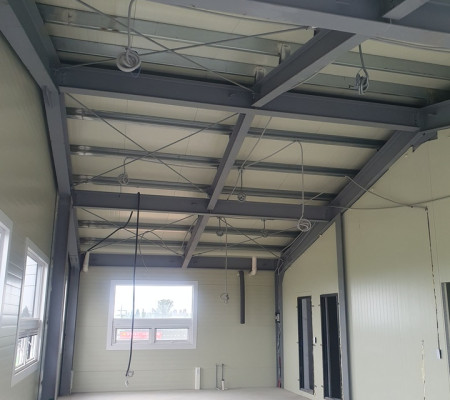 남안성 공장·상가 내부 경질우레탄폼 단열공사 시공사례