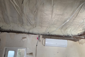 오산 다세대주택 준불연 우레탄폼 천장 단열 시공사례